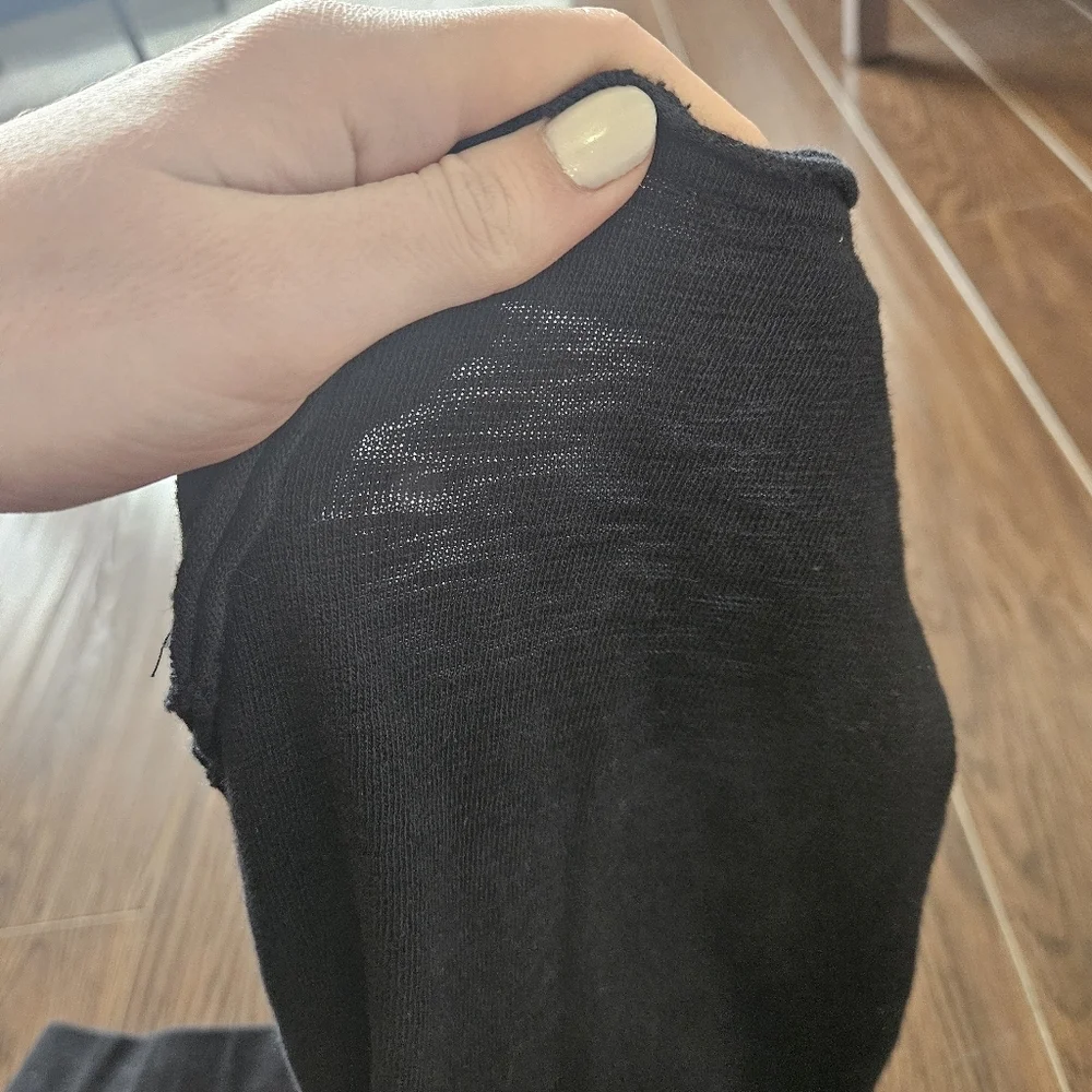 Free People Beach Lounge Pants Black Size Extra Small - Picture 8 of 8